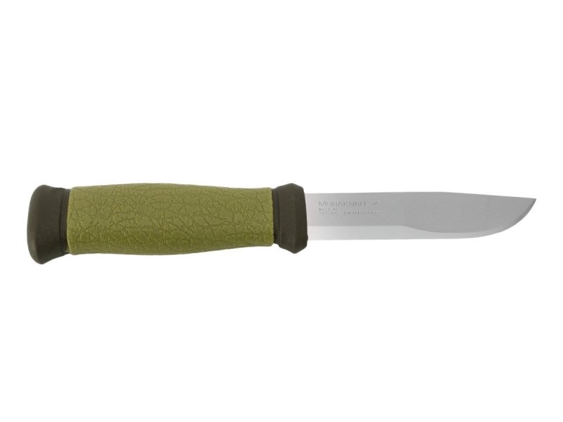 Nóż survivalowy Mora 2000 - Stal Sandvik inox, ergonomiczna rękojeść, do survivalu i turystyki - 224 mm - Morakniv