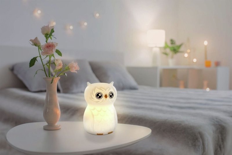 Lampka nocna Ansmann Sowa Finn aku USB-C