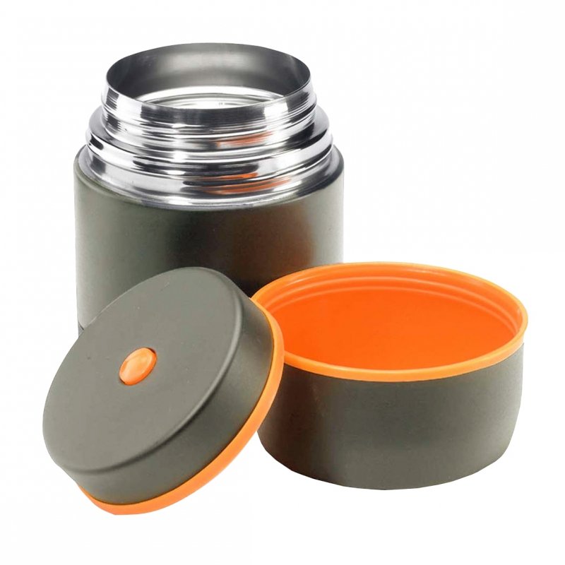 Termos Obiadowy Pojemnik Metalowy na Żywność Zupę Esbit FoodJug 1L Oliwkowy