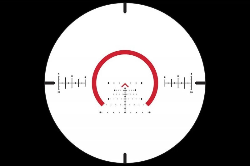 Luneta celownicza Primary Arms Compact PLx-1-8x24 mm FFP iR ACSS Raptor M8 Meter 5.56/.308