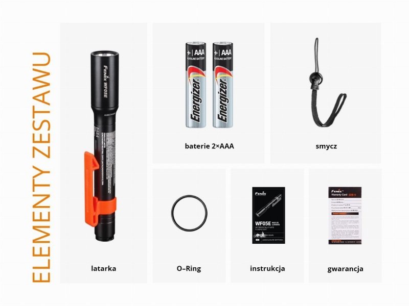 Latarka diodowa Fenix WF05E