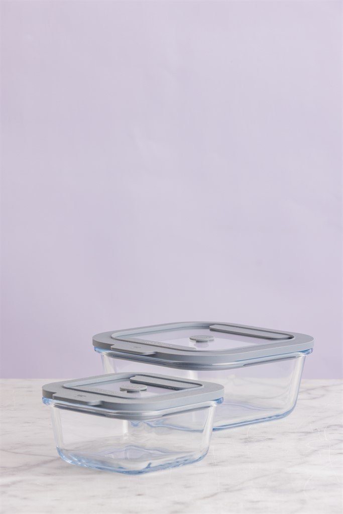 KIL-Pojemnik hermetyczny szklany 0,31l Square NFS