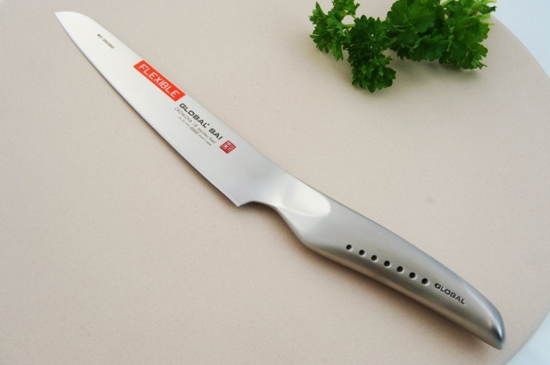Nóż uniwersalny elast. 17cm Global SAI