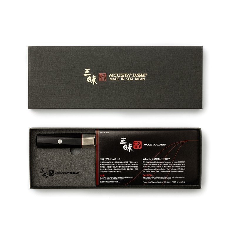 Mcusta Zanmai Splash Chiński Nóż do siekania 18cm
