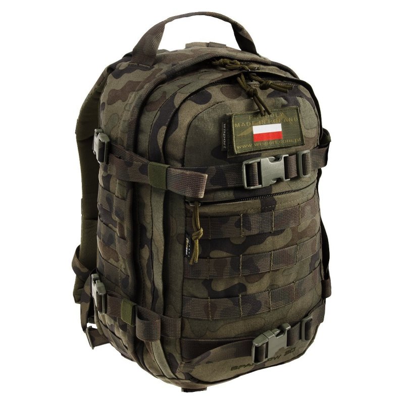 Plecak Taktyczny Wojskowy Survivalowy Wisport Sparrow II 20 l wz.93 leśny