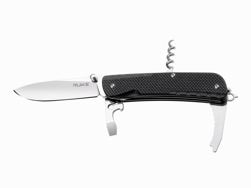 Scyzoryk Ruike Ld21-b Wielofunkcyjny, Czarny