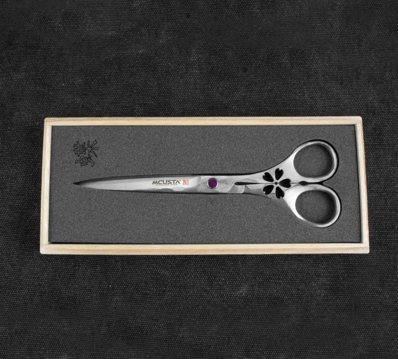 Mcusta Sakura Damascus Nożyczki kuchenne