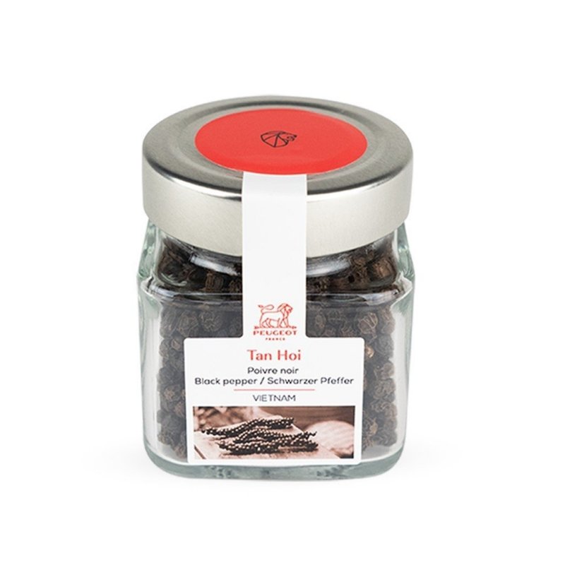 Młynek Paris U-Select czarny 18cm + pieprz Tan Hoi Peugeot