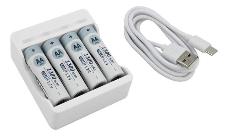 Ładowarka Ansmann USB Basic IV + 4x AA 1300mAh