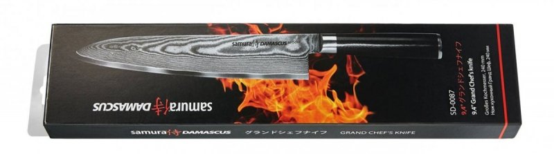 Samura Damascus Duży nóż Kuchenny Szefa, Profesjonalny, precyzyjny 240mm w