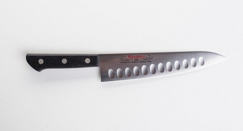 Masahiro BWH Chef Dimple 21cm MBS-26 Pakkawood Ostry