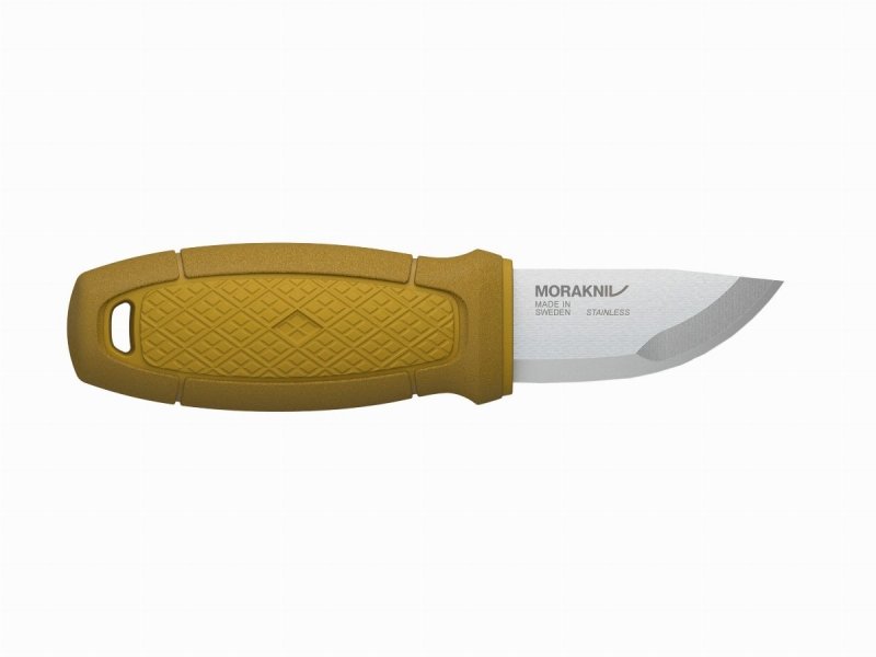 Nóż Morakniv Eldris żółty z zestawem Neck Knife Kit