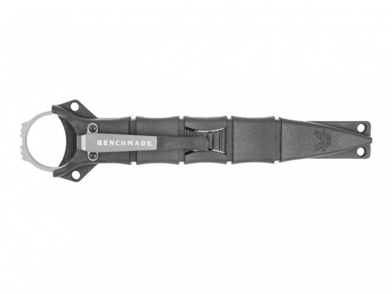 Nóż Benchmade 179GRY SOCP Hook - Hak ratowniczy, wybijak do szyb, klucz do butli tlenowych, stal 440C - 171 mm - Benchmade