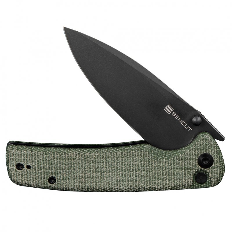 Nóż składany Sencut Sachse S21007-2 green micarta