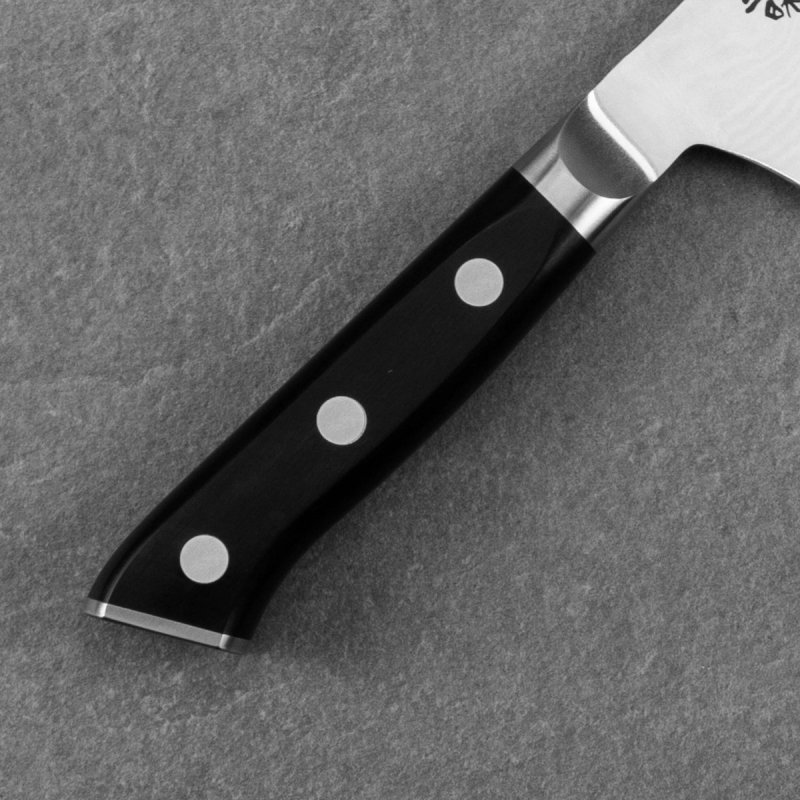 Mcusta Zanmai Classic Damascus VG-10 Pakka Nóż Santoku 18cm