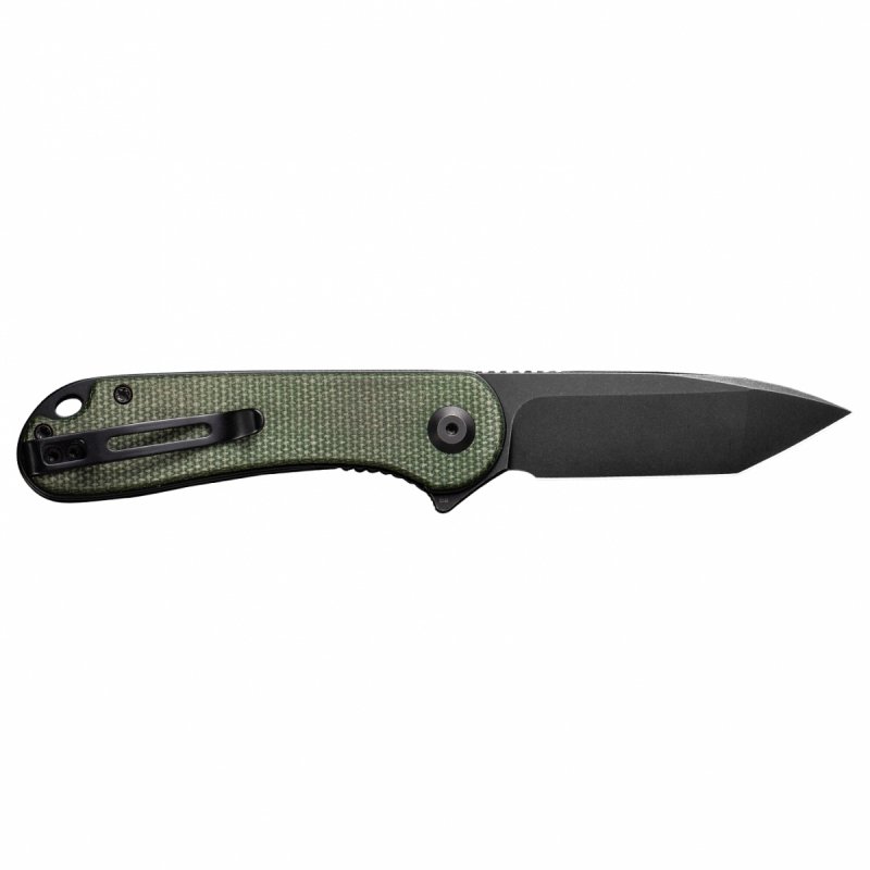 Nóż składany Civivi Elementum C907T-E green micarta