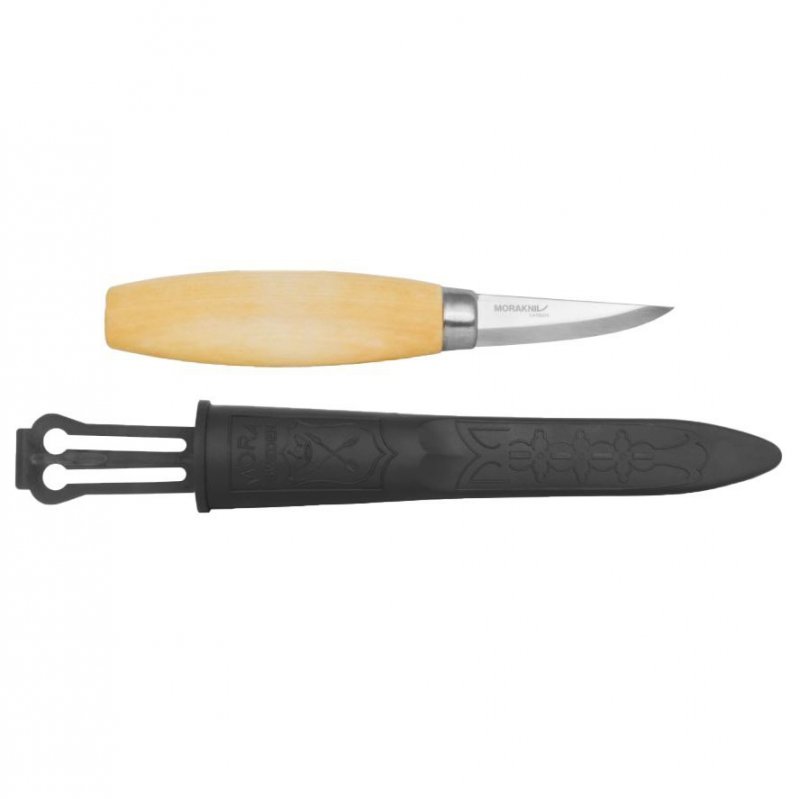 Nóż Morakniv Woodcarving 120 stal Węglowa