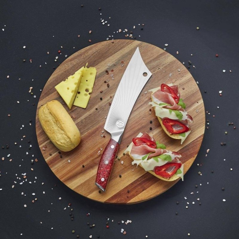 Nóż Dellinger SANDVIK NOTHERN SUN BBQ 210 mm [K-H206] Red