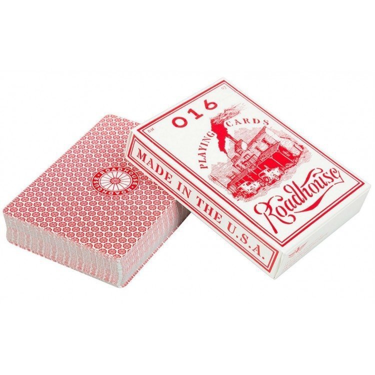 Karty Ellusionist Roadhouse Madison 54szt Czerwone USA