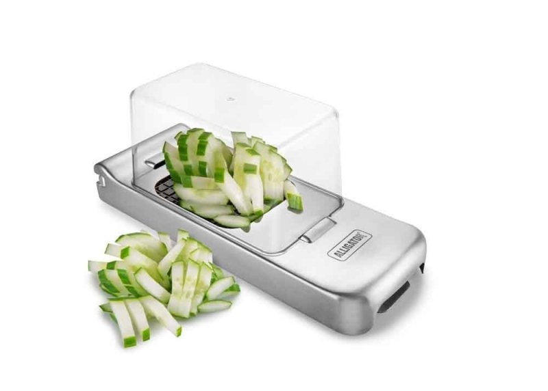 Alligator stalowy duży do siekania czosnku i frytek