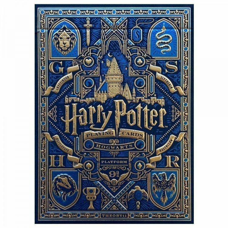 Karty Theory 11 Harry Poter Deck - Raven Claw blue