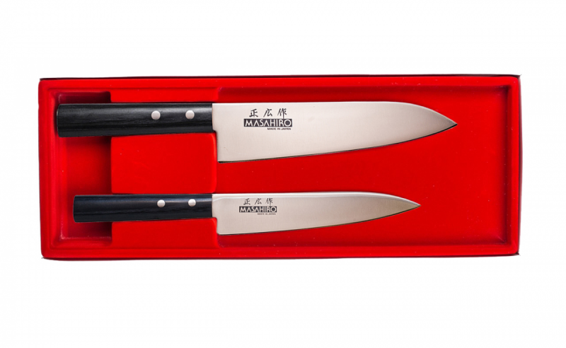 Zestaw 2 noży Masahiro Sankei 358_4245  ( 18, 15 cm )