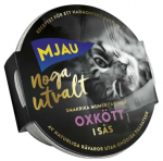 Mjau szalka dla kota z wołowiną w sosie 85g