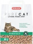Zolux Żwirek PURECAT roślinny naturalny 8L