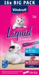 Vitakraft Cat Liquid 16x15g BIG PACK wątróbka