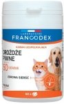 Francodex Drożdże piwne dla psa/kota 60 tabletek