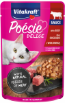 Vitakraft Poesie Deli Sauce karma dla kota z wołowiną 85g saszetka