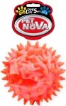 Pet Nova Piłka multikolor z wypustkami 7,5cm