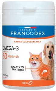 Francodex Omega-3 suplement dla psa i kota 60 tabl