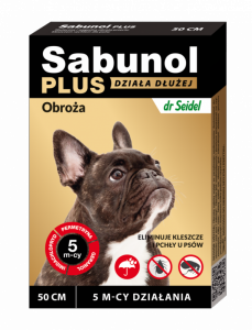 Sabunol Obroża Plus dla psa 50cm