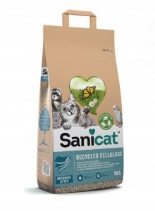 SaniCat Recycled celuloza żwirek kompostowalny 10L