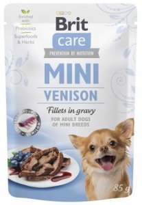 Brit Care Mini 85g Venison saszetka dla psa o smaku dziczyzny 