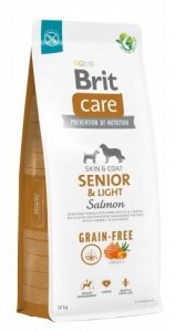 Brit Care N Senior Light GrainFree Salmon karma dla Seniorów z łososiem 12kg