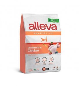Alleva Equilibrium Cat Sterilized Chicken karma dla kotów sterylizowanych z kurczakiem 400g