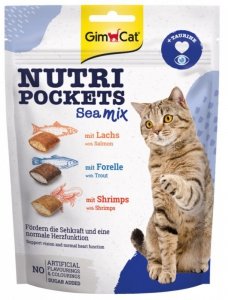 GimCat Nutri Pock Sea Mix Tauryna 150g - przysmak dla kota