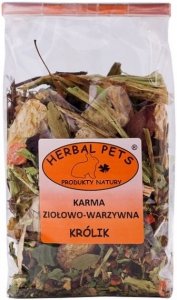 Herbal Pets Karma ziołowo-warzywna królik 150g