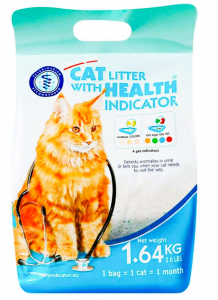 Cat litter with Health Indicator 1,64 kg