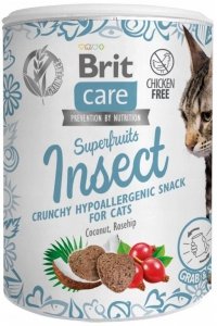 Brit Care Cat Snack Super Fruits Insect przysmak dla kota 100g