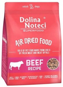 Dolina Noteci Superfood 1kg suszona karma dla psa z wołowiną