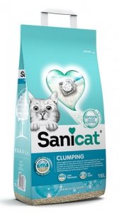 SaniCat Clumping mydło marsylskie żwirek zbrylający 16L