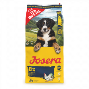 JOSERA M/M Junior Kids 12,5kg + 2,5kg GRATIS 
