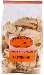 Herbal Pets Chipsy Naturalne pasterniak 125g 