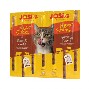 JosiCat Meat Sticks Beef Lamb dla kota 35g 