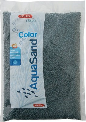 ZOLUX Żwirek Aqua Color ciemny turkus 1kg