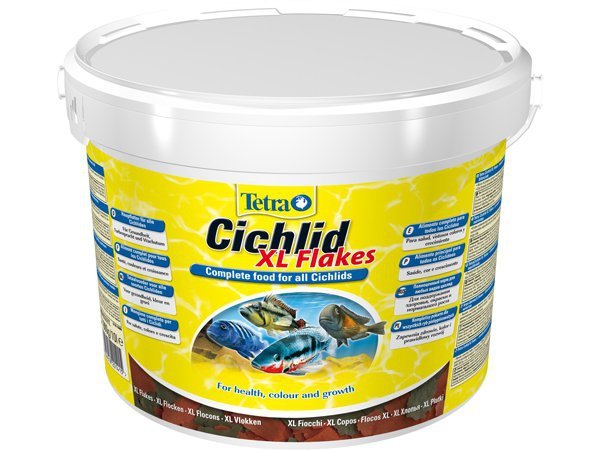 Tetra Cichlid XL Flakes 10L