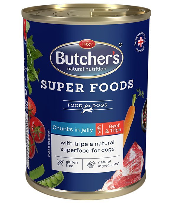 Butcher's Superfood Tripe,Wołowina 400g gal